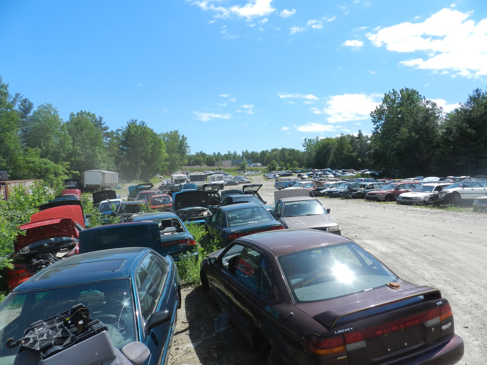 Junkyard in Colchester Used auto parts near Burlington, VT
